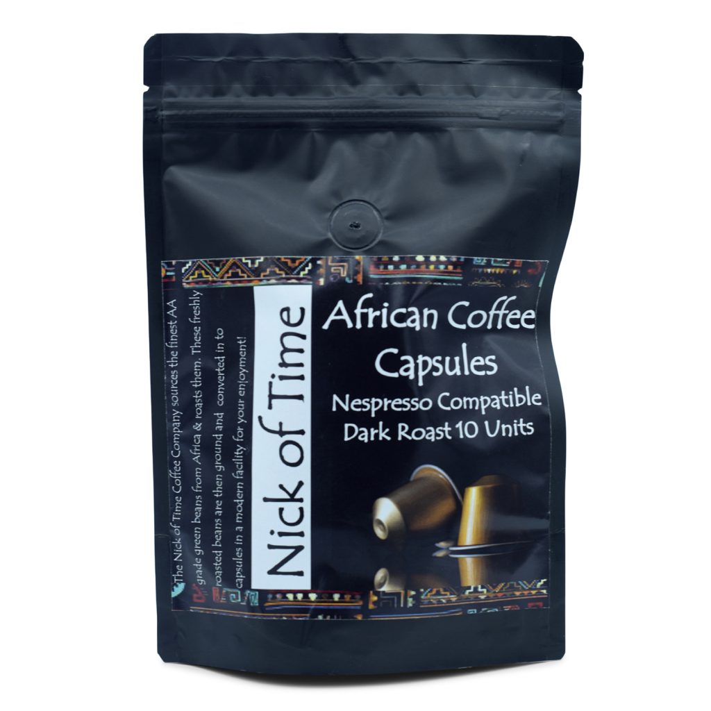 Nespresso Compatible African Coffee Capsules Pods Single Serve 100% ...